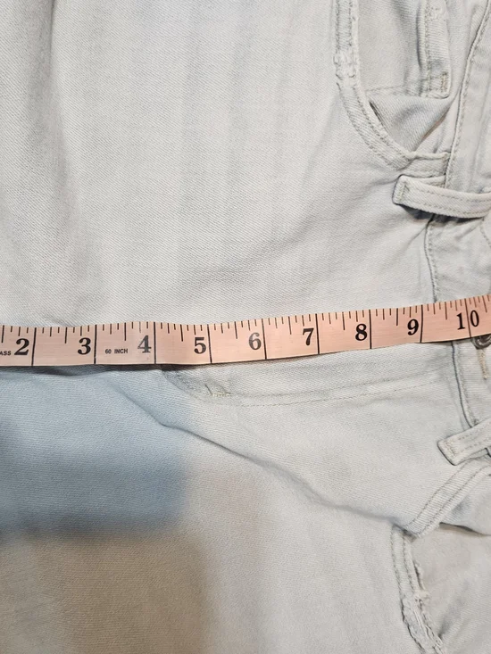 High-Rise Light Blue Wide-Leg Jeans for Women - Picture 5 of 5